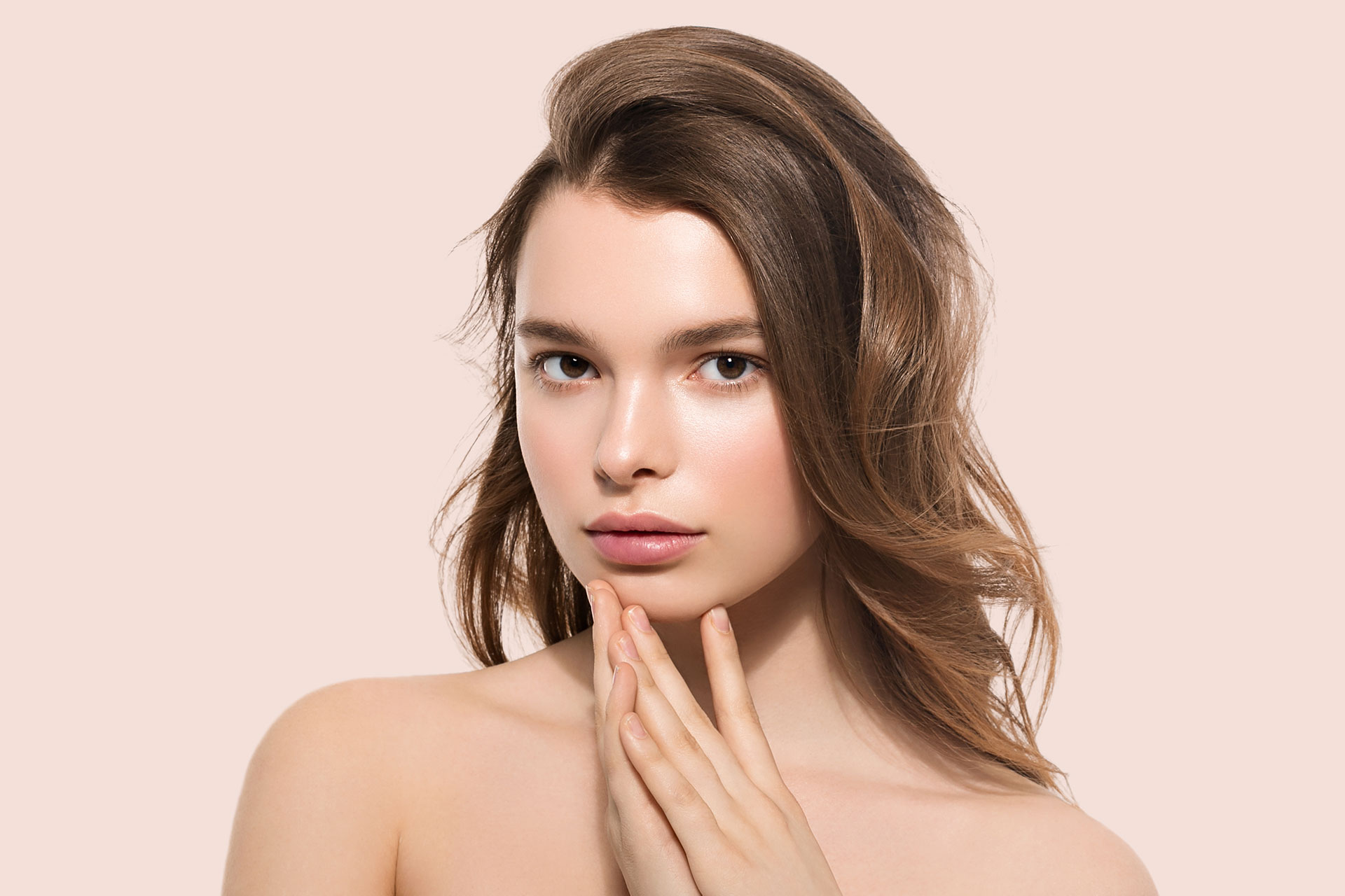 Young Girl With Care Beautiful Healthy Clean Skin 2022 01 28 12 31 23 Utc